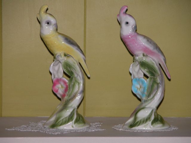Elizabeth Jacob Abbott Bird Figurines