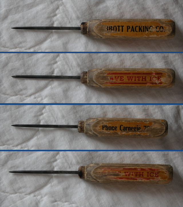 Abbott Ice and Packing Plant Ice Pick